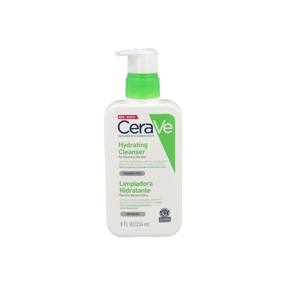 Cerave Hydrating Cleanser for Normal to Dry Skin with Hyaluronic Acid 237Ml