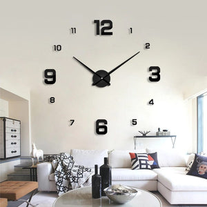 3D Acrylic Wall Clock for home and office decor - EU3D-061