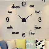 3D Wall clock for home and office decoration - EU3D-064